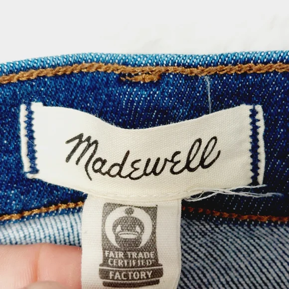 NEW Madewell 10" High-Rise Skinny Jeans in Medium Wash P6865 - Picture 6 of 9